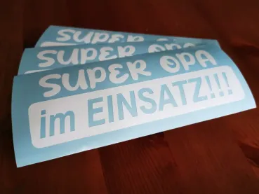Super Opa im Einsatz